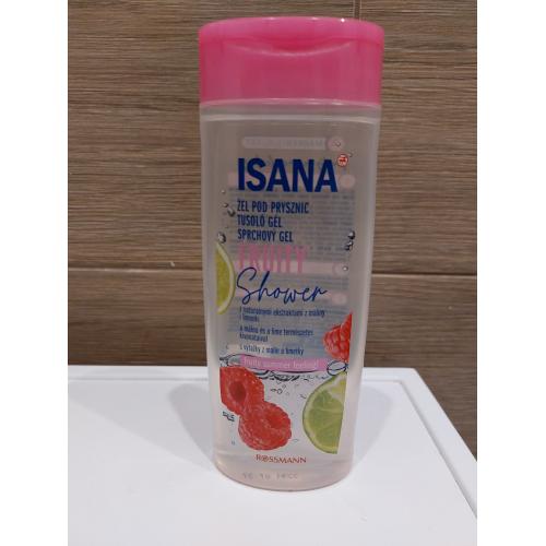 Isana Fruity Shower Duschgel (Żel pod prysznic z ekstraktem z malin i limonki) - opinie | zdjęcie do recenzji od annaskc