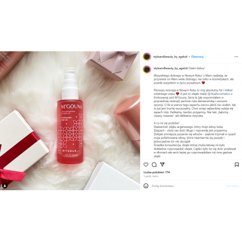 Rituals M'Gouna Hair Oil (Olejek do włosów) - opinie | zdjęcie do recenzji od Medea05