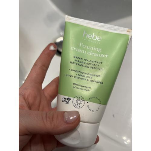 Hebe Cosmetics, Foaming Cream Cleanser (Kremowa pianka do mycia twarzy) - opinie | zdjęcie do recenzji od Hell_Katrin