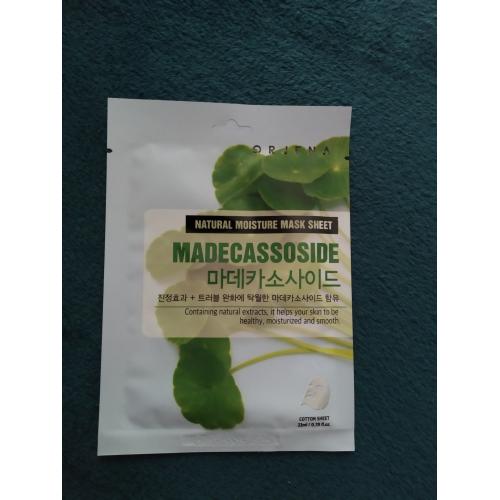 Orjena Natural Moisture Mask Sheet Madecassoside (Łagodząca maseczka w płachcie z madekasozydem) - opinie | zdjęcie do recenzji od Avesammael - 1