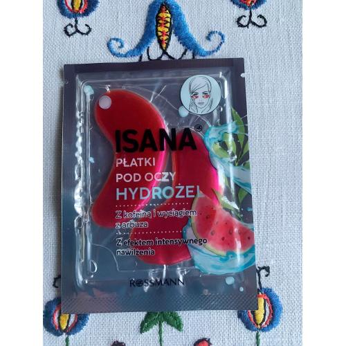 Isana Hydrogel Augen Pads Wassermelone (Płatki pod oczy ekstraktem z arbuza) - opinie | zdjęcie do recenzji od IwonaTeresaMaria