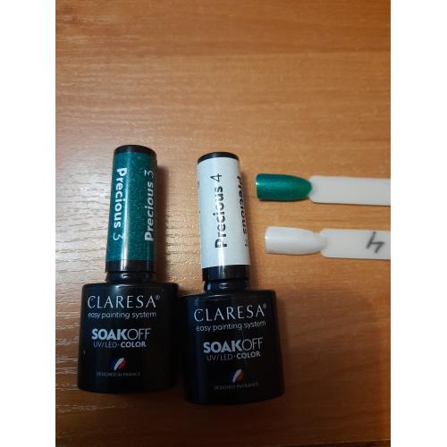 Claresa Precious Soak-off UV/LED Color (Lakier hybrydowy do paznokci) - opinie | zdjęcie do recenzji od Smerfeta83 - 1