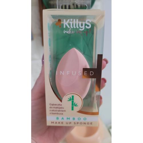 KillyS Make Me Up!, Infused Bamboo Makeup Sponge (Gąbeczka do makijażu z ekstraktem z bambusa) - opinie | zdjęcie do recenzji od Bogusia_W