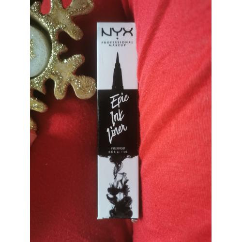 NYX Professional Makeup Epic, Ink Liner (Wodoodporny eyeliner w pisaku) - opinie | zdjęcie do recenzji od senoritablanca