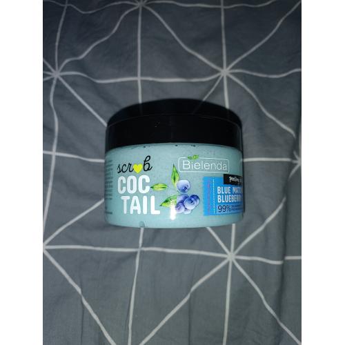 Bielenda Scrub Coctail, Regenerujący peeling do ciała `Blue matcha i blueberry` - opinie | zdjęcie do recenzji od Ptysioo - 2