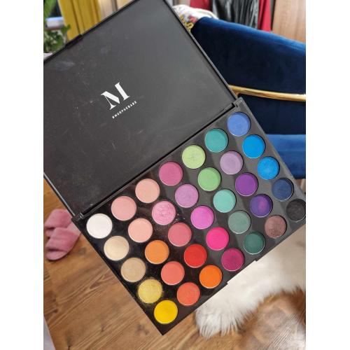 Morphe Brushes 35B-35 Color Glam, Eyeshadow Palette (Paleta 30 kolorowych cieni do powiek) - opinie | zdjęcie do recenzji od Gabsonik123