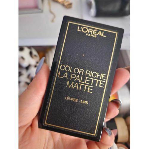 L'Oreal Paris Color Riche, La Palette Matte (Paleta matowych szminek do ust) - opinie | zdjęcie do recenzji od Gabsonik123 - 1