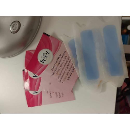 Veet Easy-Gelwax Technology, Plastry z woskiem do depilacji twarzy do skóry wrażliwej - opinie | zdjęcie do recenzji od Gabsonik123