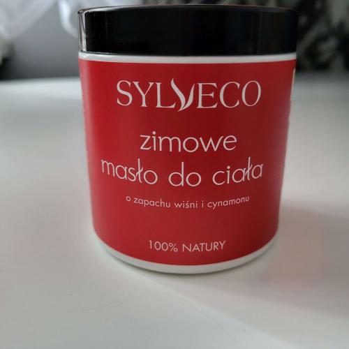 Sylveco Zimowe masło do ciała o zapachu wiśni i cynamonu - opinie | zdjęcie do recenzji od Agnzka