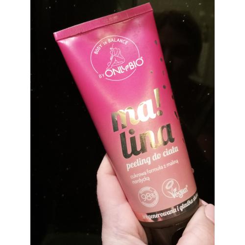 OnlyBio Body in Balance, Peeling do ciała malinowy - opinie | zdjęcie do recenzji od mm2991