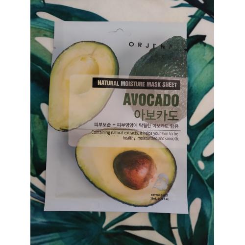 Orjena Natural Moisture Mask Sheet Avocado (Maska w płachcie z awokado odżywczo-odmładzająca) - opinie | zdjęcie do recenzji od Avesammael - 1