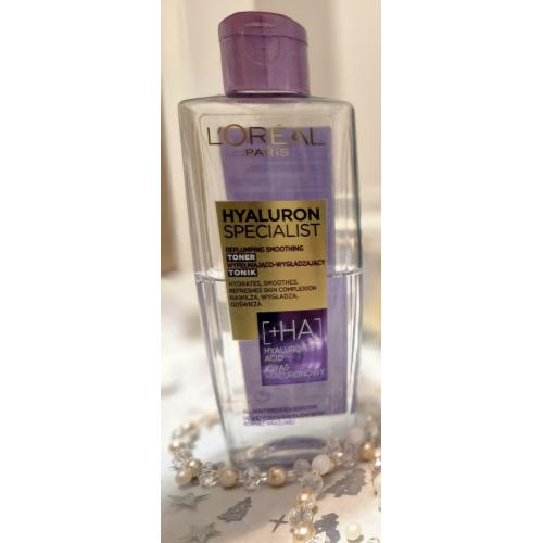 L'Oreal Paris Hyaluron Specialist, Replumping Smoothing Toner (Tonik wypełniająco-wygładzający do twarzy) - opinie | zdjęcie do recenzji od bubinka89