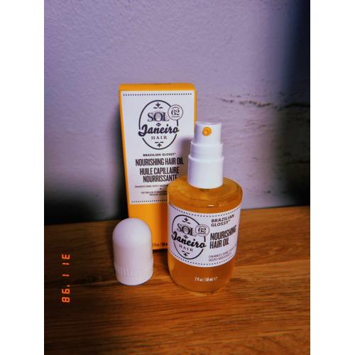 Sol de Janeiro Brazilian Glossy Nourishing Anti-Frizz Hair Oil (Odżywczy olejek do włosów przeciw puszeniu) - opinie | zdjęcie do recenzji od Rumcykiewicz