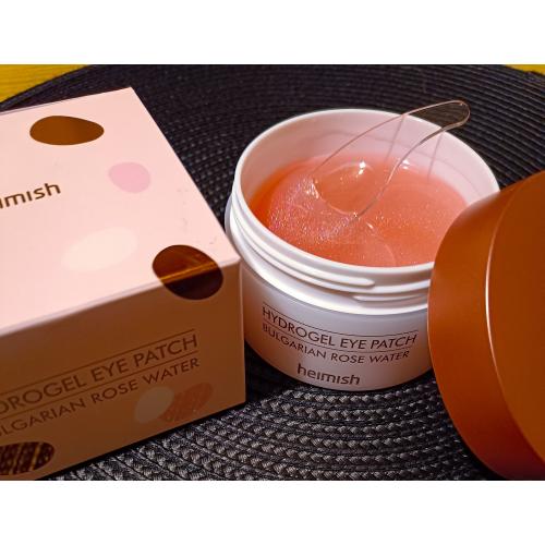 Heimish Hydrogel Eye Patch Bulgarian Rose Water (Hydrożelowe płatki pod oczy z różą damasceńską) - opinie | zdjęcie do recenzji od Nathaliee85
