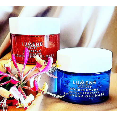 Lumene Valo, Nordic-C Fresh Glow Brightening Gel Mask (Żelowa maska rozświetlająca) - opinie | zdjęcie do recenzji od Iwona_C
