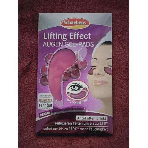 Schaebens Lifting Effect Eye Gel Pads (Żelowe płatki pod oczy) - opinie | zdjęcie do recenzji od Pantera Nera - 2
