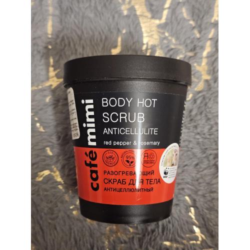 Cafe Mimi Anticellulite Hot Body Scrub (Antycellulitowy, rozgrzewający peeling do ciała `Czerwona papryka i rozmaryn`) - opinie | zdjęcie do recenzji od Pantera Nera