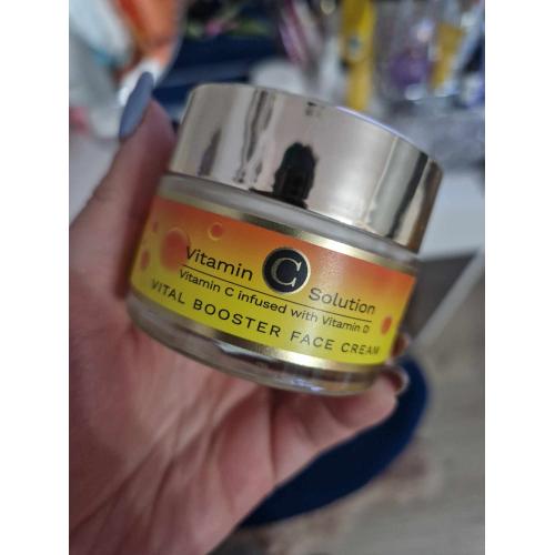 Exclusive Cosmetics Vitamin C Solution, Vital Booster Face Cream (Krem booster do twarzy) - opinie | zdjęcie do recenzji od Gabsonik123
