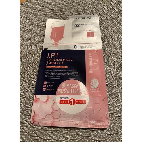 Mediheal IPI LightMax Mask Ampoule EX (Rozświetlająca dwuetapowa maska do twarzy) - opinie | zdjęcie do recenzji od Gogo145 - 1