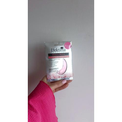 Efektima Hialu Rose, Hydrogel Eye Pads (Hydrożelowe płatki na zmarszczki i "worki" pod oczami) - opinie | zdjęcie do recenzji od Tina_recenzuje