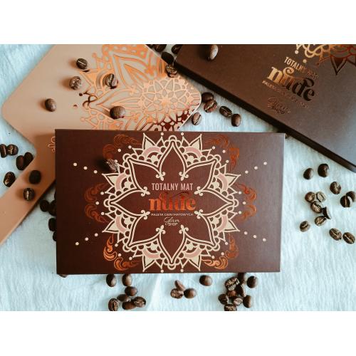 Glam Shop Kolekcja Mandala, GlamBOX, Paleta 15 cieni do powiek `Totalny Mat Nude` - opinie | zdjęcie do recenzji od Anuusiaczeek