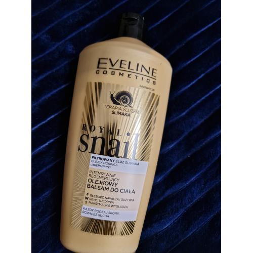 Eveline Cosmetics Royal Snail Terapia Śluzem Ślimaka, Intensywnie regenerujący olejkowy balsam do ciała - opinie | zdjęcie do recenzji od Gabsonik123