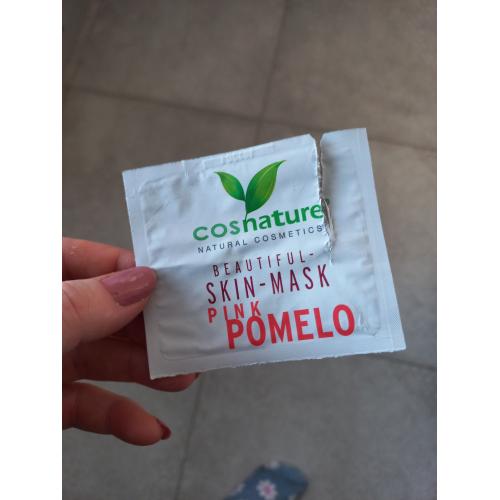 Cosnature Pink Pomelo, Schone-Haut Maske (Naturalna upiększająca maska do twarzy z różowym pomelo) - opinie | zdjęcie do recenzji od giulia92