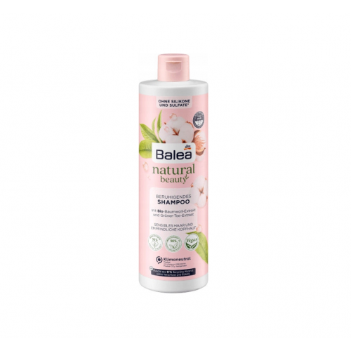 Balea Natural Beauty, Beruhigendes Shampoo (Szampon do włosów delikatnych i wrażliwej skóry głowy `Wyciąg z bawełny`) - opinie | zdjęcie do recenzji od _inga