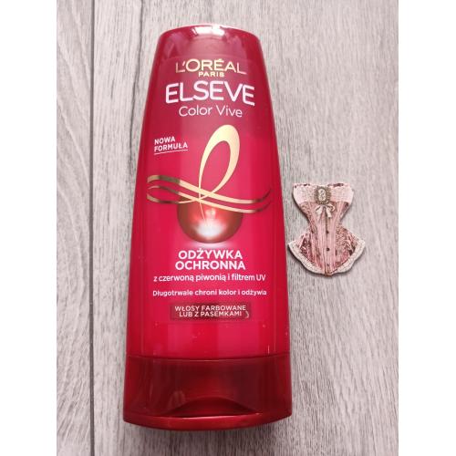 L'Oreal Paris Elseve, Color - Vive, Odżywka ochronna do włosów farbowanych (nowa wersja) - opinie | zdjęcie do recenzji od LandOfBliss