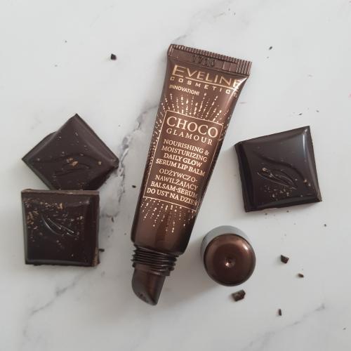Eveline Cosmetics Choco Glamour, Nourishing & Moisturizing Daily Glow Serum Lip Balm (Odżywczo-nawilżający balsam-serum do ust na dzień) - opinie | zdjęcie do recenzji od f6b553abd7484a09c15925e6937dcdfb8224db47_65eba68250e23 - 2