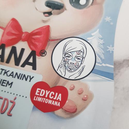 Isana Maska z tkaniny z nadrukiem Niedźwiedź polarny - opinie | zdjęcie do recenzji od f6b553abd7484a09c15925e6937dcdfb8224db47_65eba68250e23 - 2