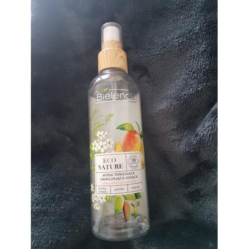 Bielenda Eco Nature, Nawilżająco - kojąca woda tonizująca do twarzy `Śliwka kakadu + jaśmin + mango` - opinie | zdjęcie do recenzji od AgaB1998 - 1