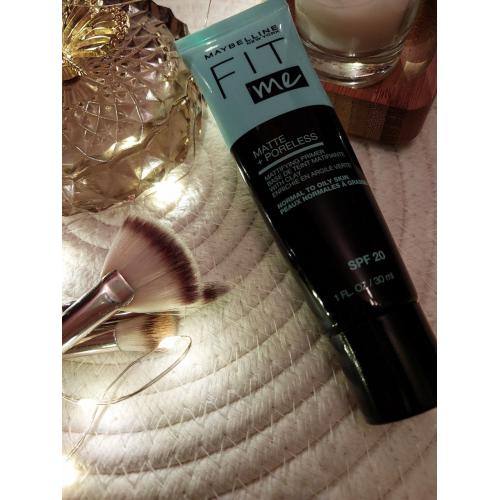 Maybelline New York Fit Me, Matt + Poreless Mattifying Primer SPF 20 (Matująca baza pod makijaż) - opinie | zdjęcie do recenzji od Nataliia2712 - 1