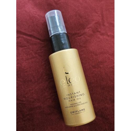 Oriflame Eleo, Instant Nourishing Hair Oil (Odżywczy olejek do włosów) - opinie | zdjęcie do recenzji od Pantera Nera