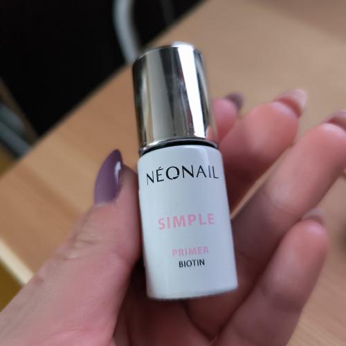 NeoNail Simple, Biotin Primer (Primer bezkwasowy z biotyną) - opinie | zdjęcie do recenzji od wideopenshut