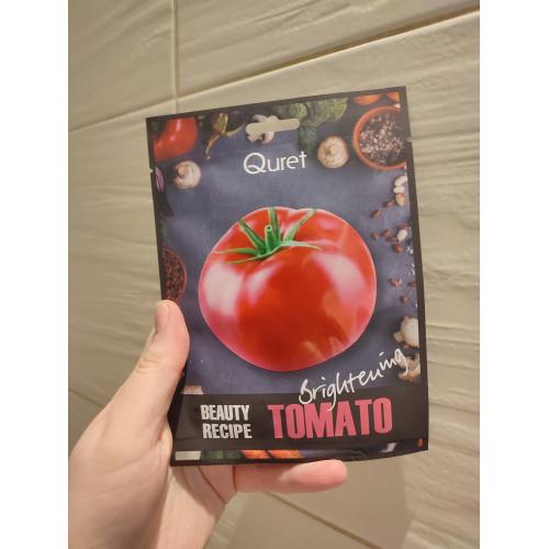 Quret Beauty Recipe, Brightening Tomato Mask (Maseczka do twarzy rozjaśniająca `Pomidor`) - opinie | zdjęcie do recenzji od xLullabyx - 1
