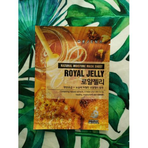 Orjena Natural Moisture Mask Sheet Royal Jelly (Maska w płachcie z mleczkiem pszczelim odżywcza) - opinie | zdjęcie do recenzji od Avesammael