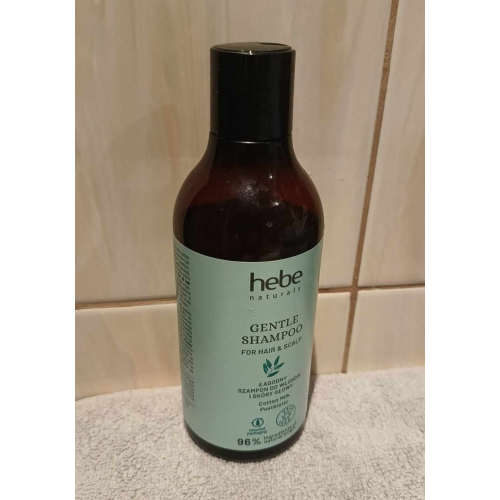 Hebe Naturals, Łagodny szampon do włosów i skóry głowy - opinie | zdjęcie do recenzji od optostin