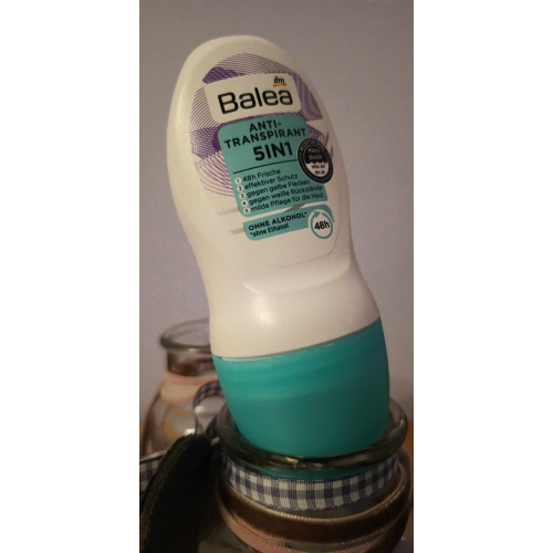Balea Anti-Transpirant 5 in 1 Protection 48 h Roll-on (Dezodorant w kulce) - opinie | zdjęcie do recenzji od optostin