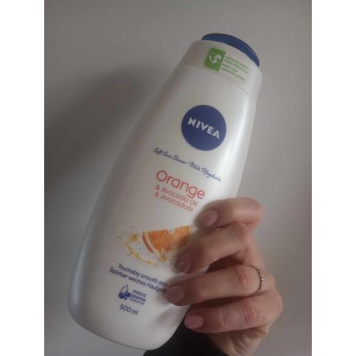 Nivea Soft Care Shower Orange & Avocado Oil (Pielęgnujący żel pod prysznic `Pomarańcza i olejek awokado`) - opinie | zdjęcie do recenzji od Moniula93 - 4
