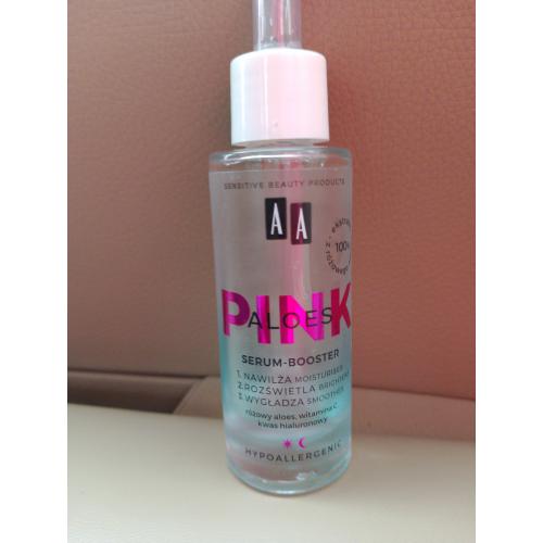 AA Pink Aloes, Serum-booster - opinie | zdjęcie do recenzji od BellaMakeup