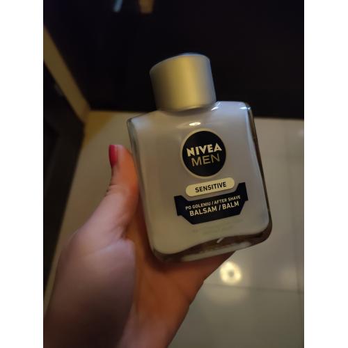 Nivea Men, Sensitive, After Shave Balm (Łagodzący balsam po goleniu (nowa wersja)) - opinie | zdjęcie do recenzji od DianaArtsewing