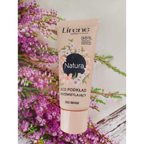 Lirene Dermoprogram Natura, Eco podkład rozświetlający - opinie | zdjęcie do recenzji od BellaMakeup
