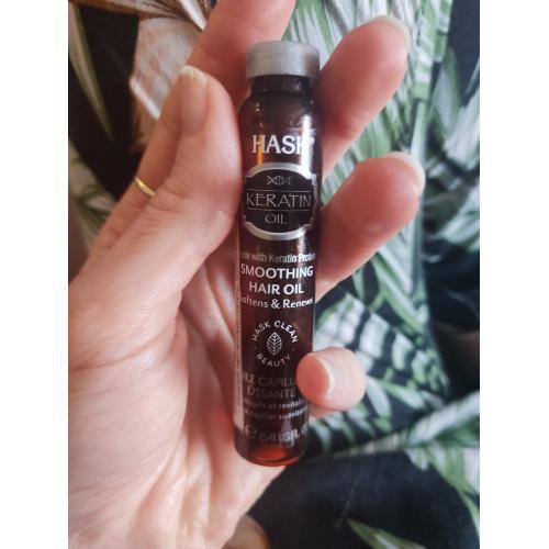 Hask Keratin Protein, Smoothing Shine Hair Oil (Olejek do włosów) - opinie | zdjęcie do recenzji od Magdalena1385 - 1