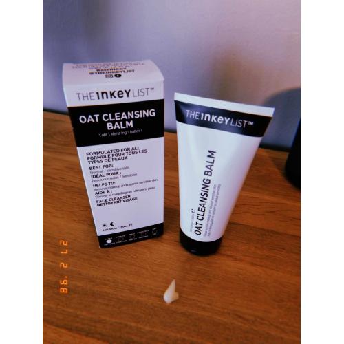 The Inkey List Oat Cleansing Balm (Oczyszczający balsam do twarzy) - opinie | zdjęcie do recenzji od Rumcykiewicz