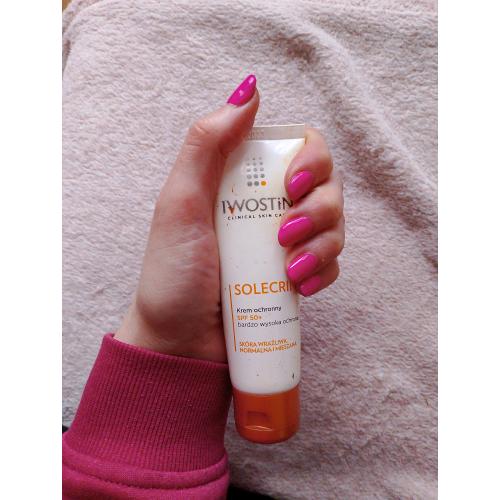 Iwostin Solecrin Capillin, Krem ochronno- łagodzący SPF 50+ - opinie | zdjęcie do recenzji od BellaMakeup