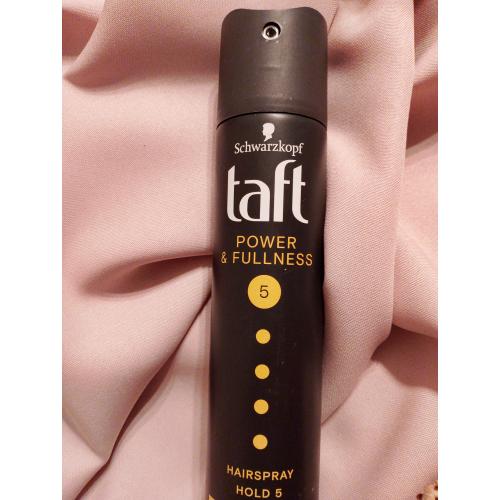 Schwarzkopf Taft Ultimate 5+ Hair Lacquer Ultimate Hold & Crystal Shine (Lakier do włosów) - opinie | zdjęcie do recenzji od BellaMakeup