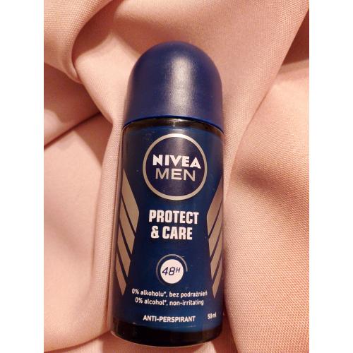 Nivea Men, Protect & Care, Dezodorant w kulce - opinie | zdjęcie do recenzji od BellaMakeup