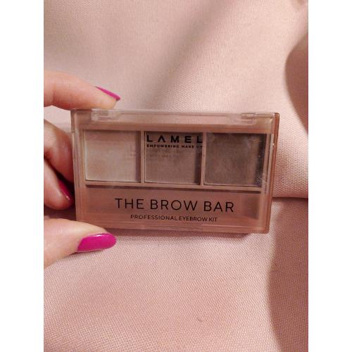 Lamel Professional Basic The Brow Bar (Zestaw cieni do brwi) - opinie | zdjęcie do recenzji od BellaMakeup - 1