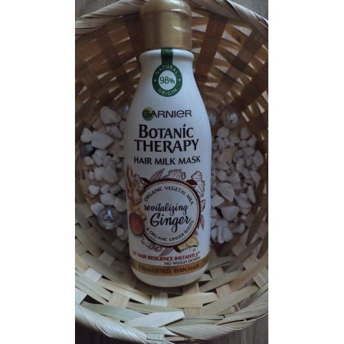 Garnier Botanic Therapy, Hair Milk Mask Rewitalizujący Imbir, Maska do włosów cienkich i zmęczonych - opinie | zdjęcie do recenzji od SandriQ
